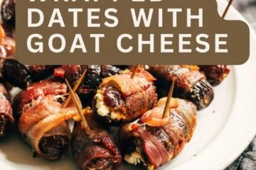 Bacon-Wrapped Dates with Goat Cheese