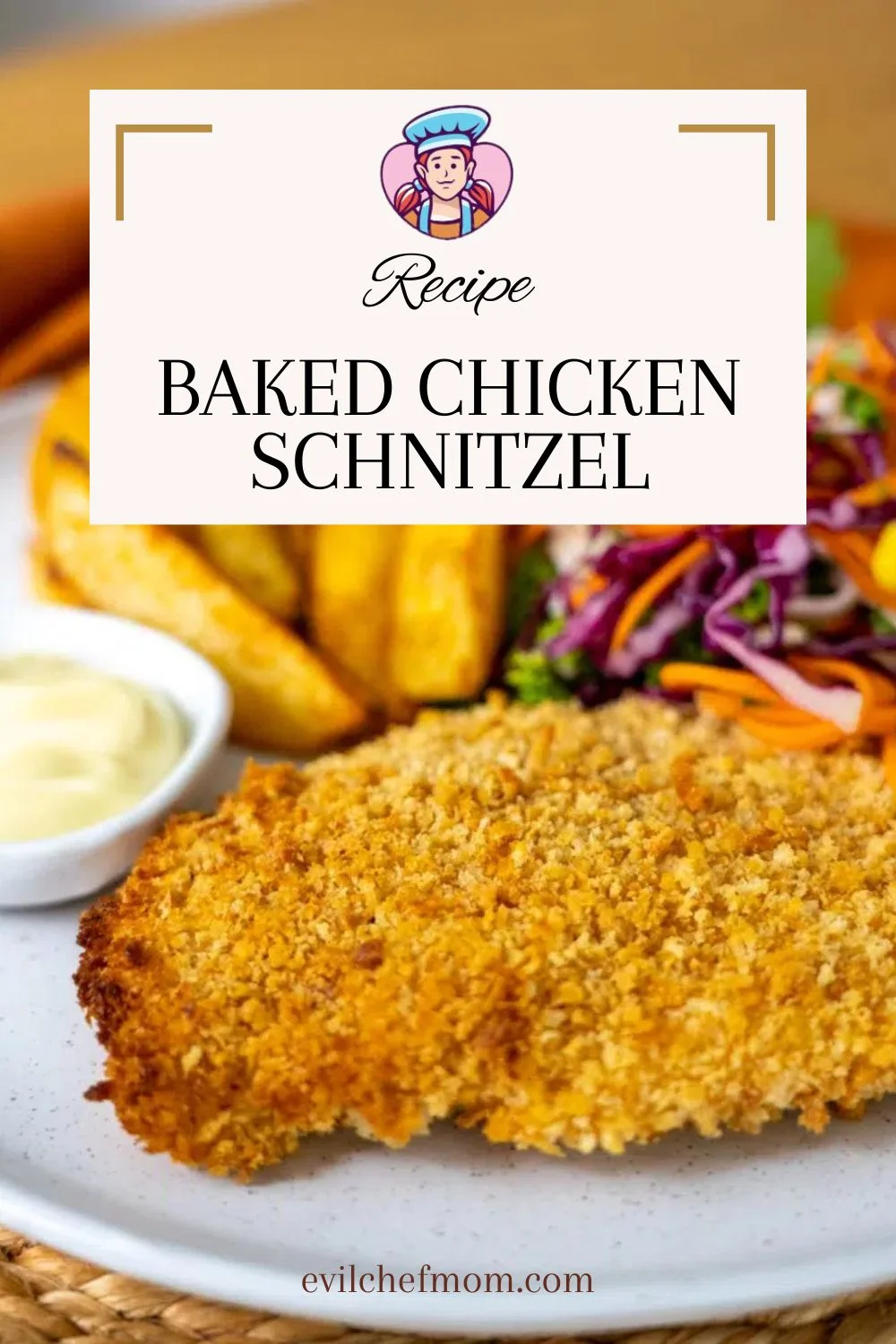 Baked Chicken Schnitzel