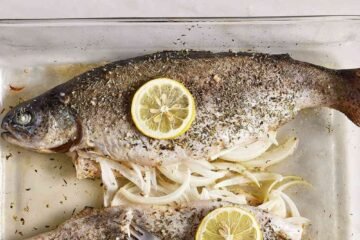 Baked Fresh Rainbow Trout