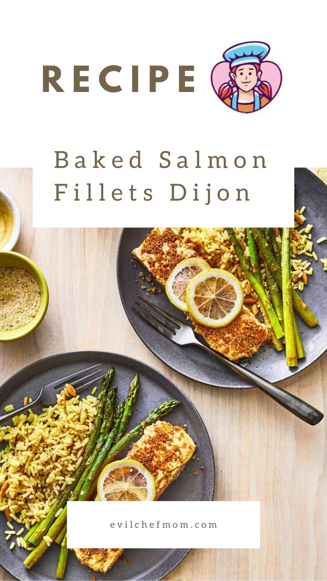 Baked Salmon Fillets Dijon
