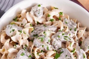 Beef Stroganoff for Instant Pot