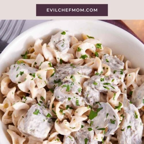Beef Stroganoff for Instant Pot