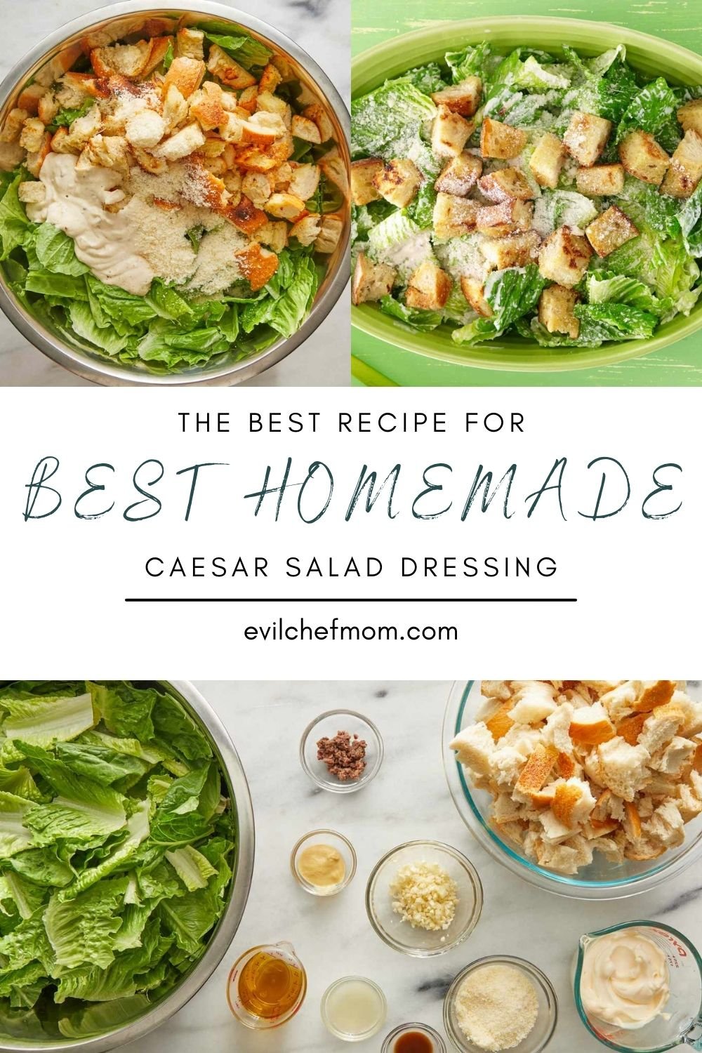 Best Homemade Caesar Salad Dressing