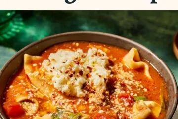 Crockpot Lasagna Soup