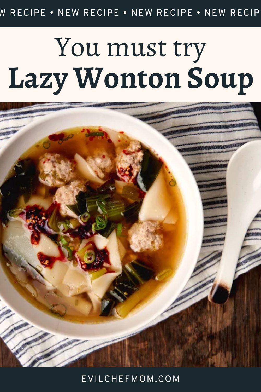 Lazy Wonton Soup
