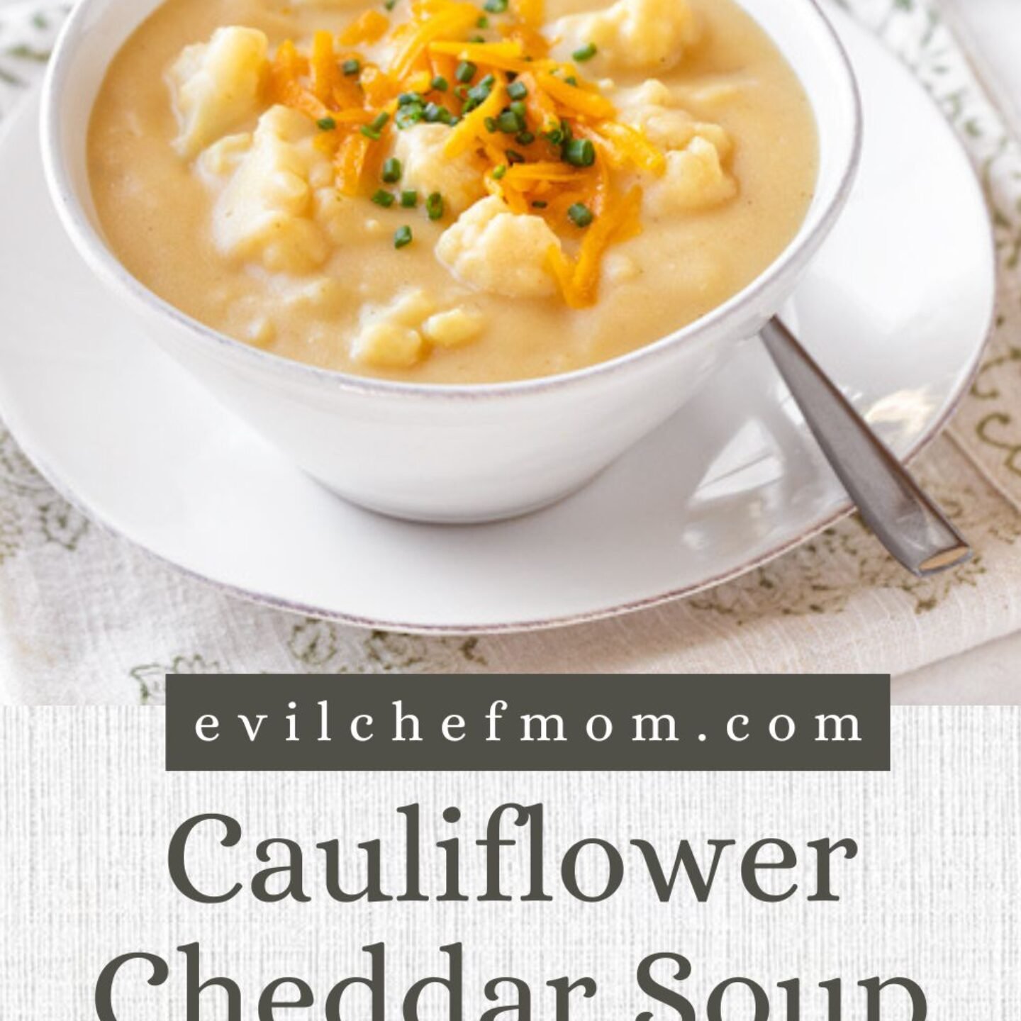 Cauliflower Cheddar Soup
