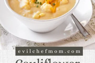 Cauliflower Cheddar Soup