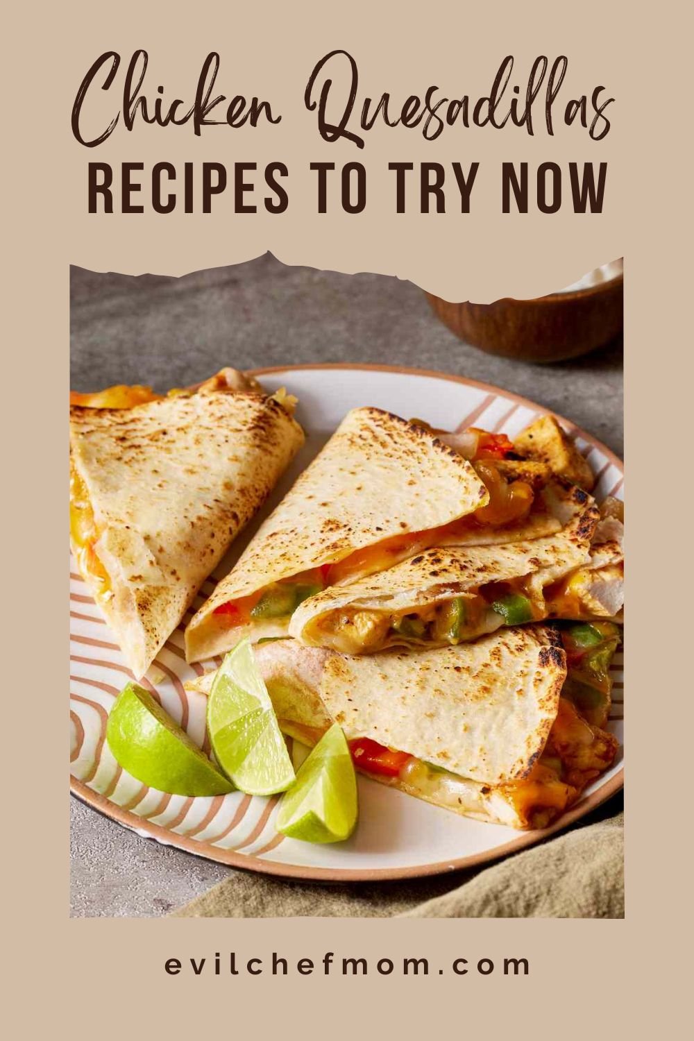 Chicken Quesadillas