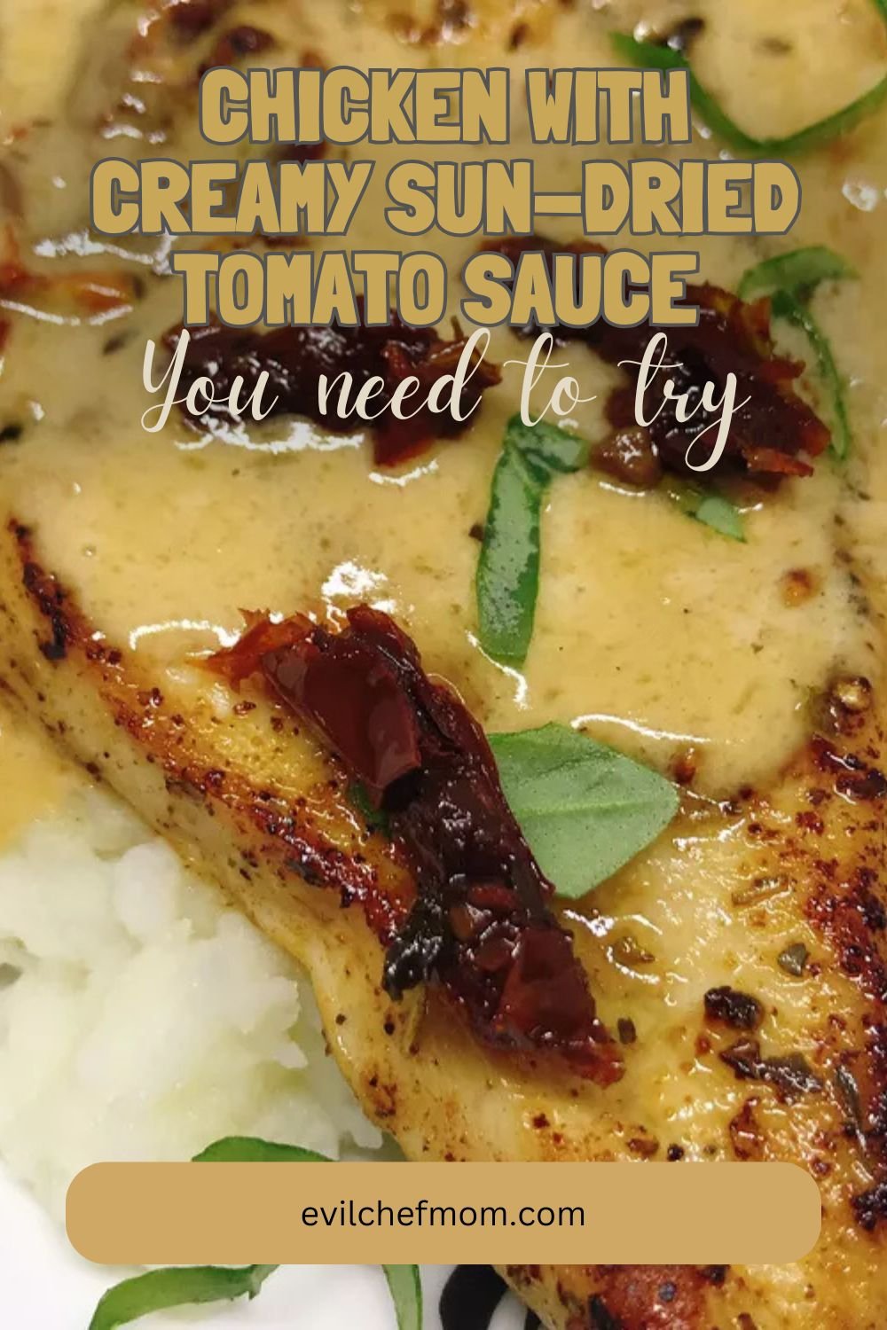 Chicken with Creamy Sun-Dried Tomato Sauce