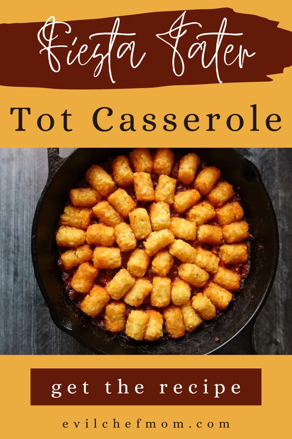 Fiesta Tater Tot Casserole
