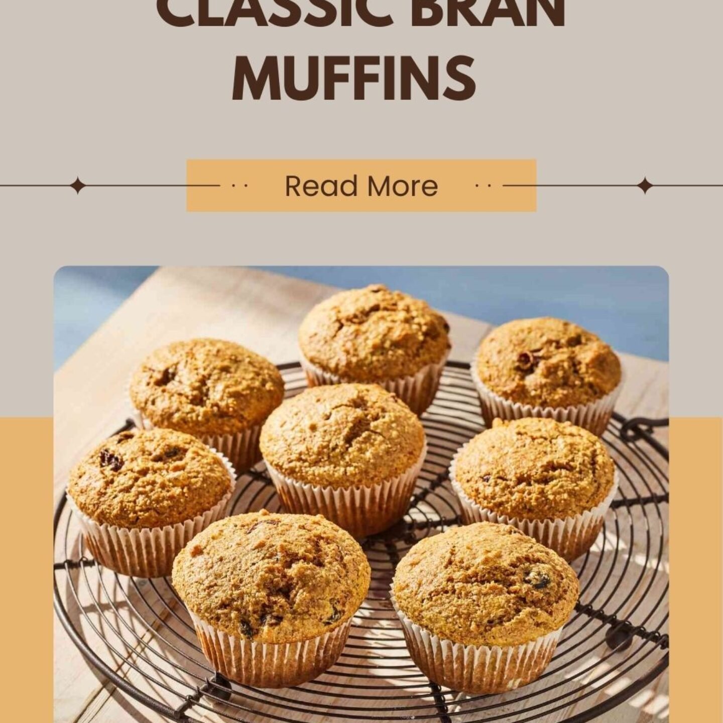 Classic Bran Muffins