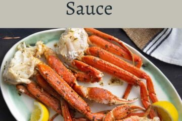 Crab Legs with Garlic Butter Sauce