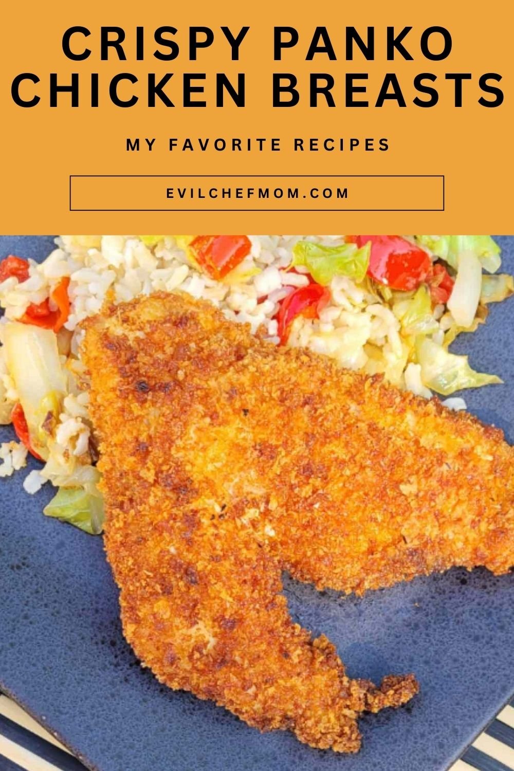 Crispy Panko Chicken Breasts