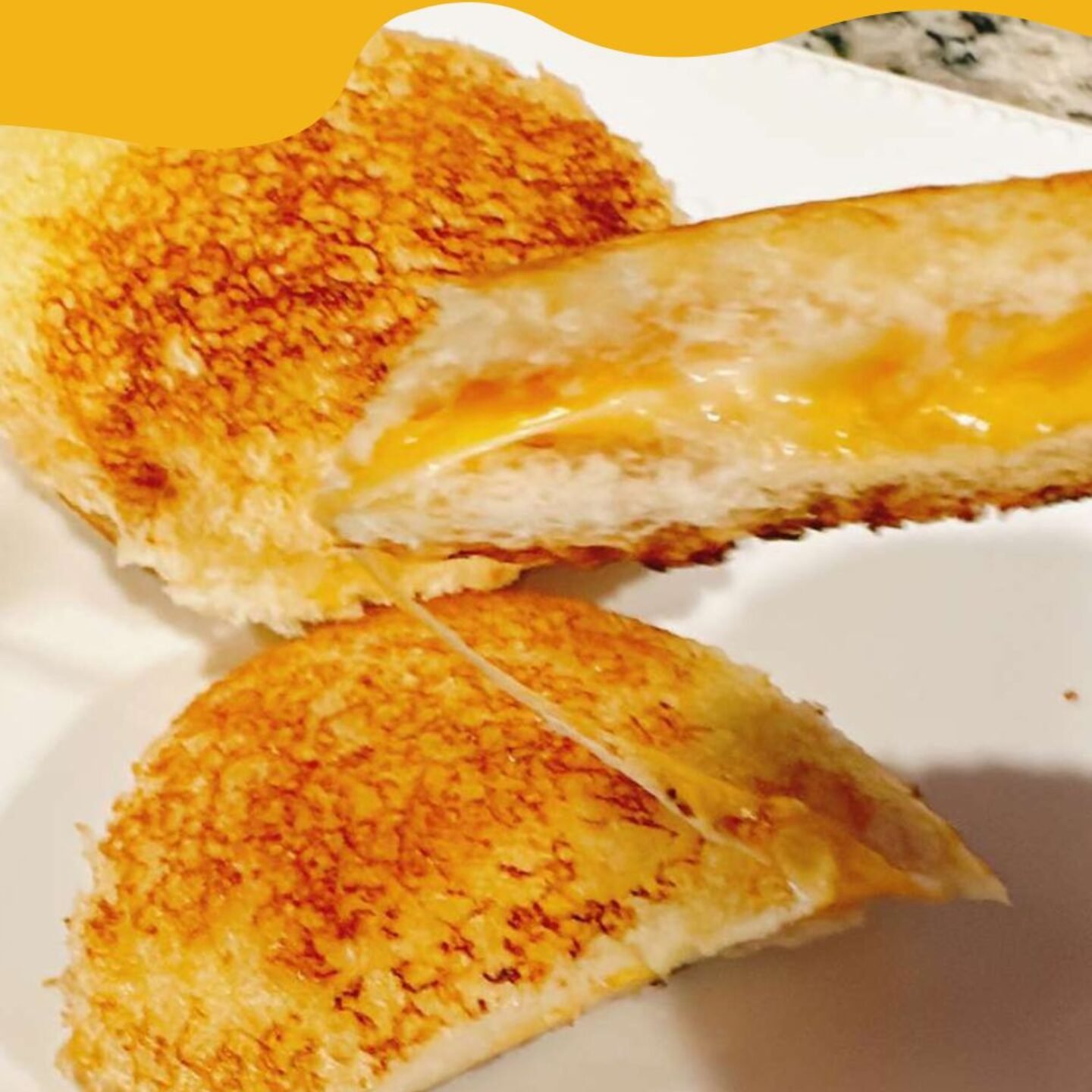 Crustless Grilled Cheese