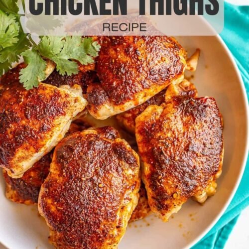 Easy Baked Chicken Thighs