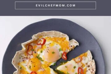 Easy Breakfast Tortilla Pizza