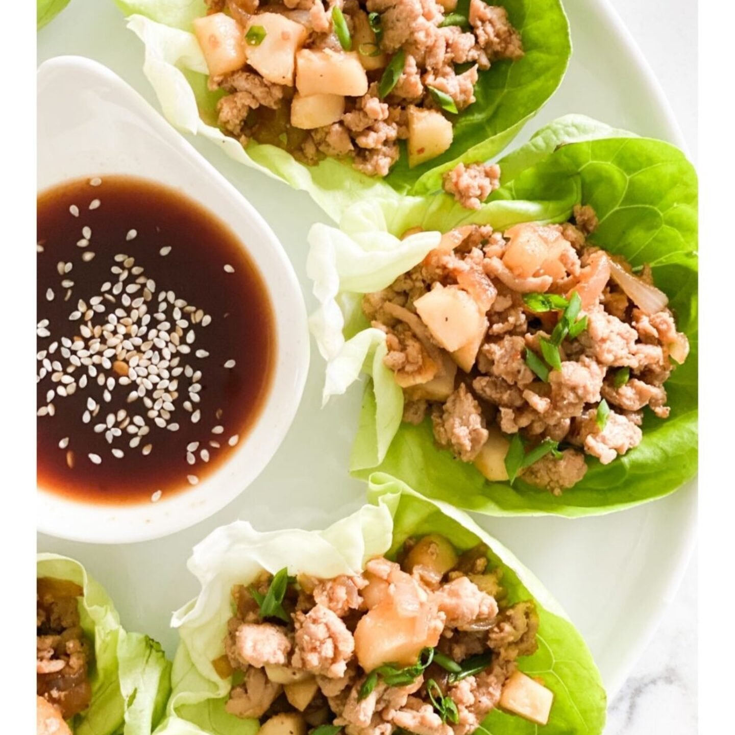 Easy Chicken Lettuce Wraps