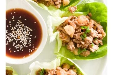 Easy Chicken Lettuce Wraps