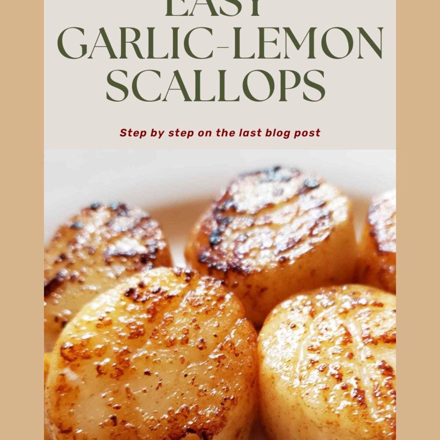 Easy Garlic-Lemon Scallops