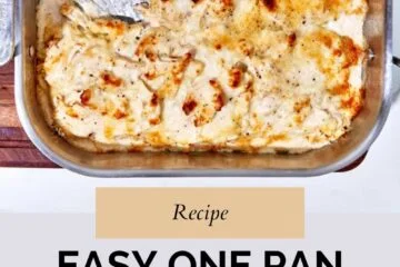 Easy One Pan Ramen Chicken Alfredo