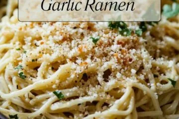 Easy Parmesan Garlic Ramen