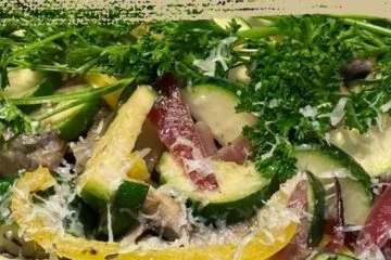 Easy Zucchini Mushroom Skillet