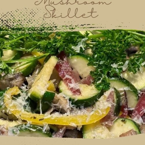 Easy Zucchini Mushroom Skillet