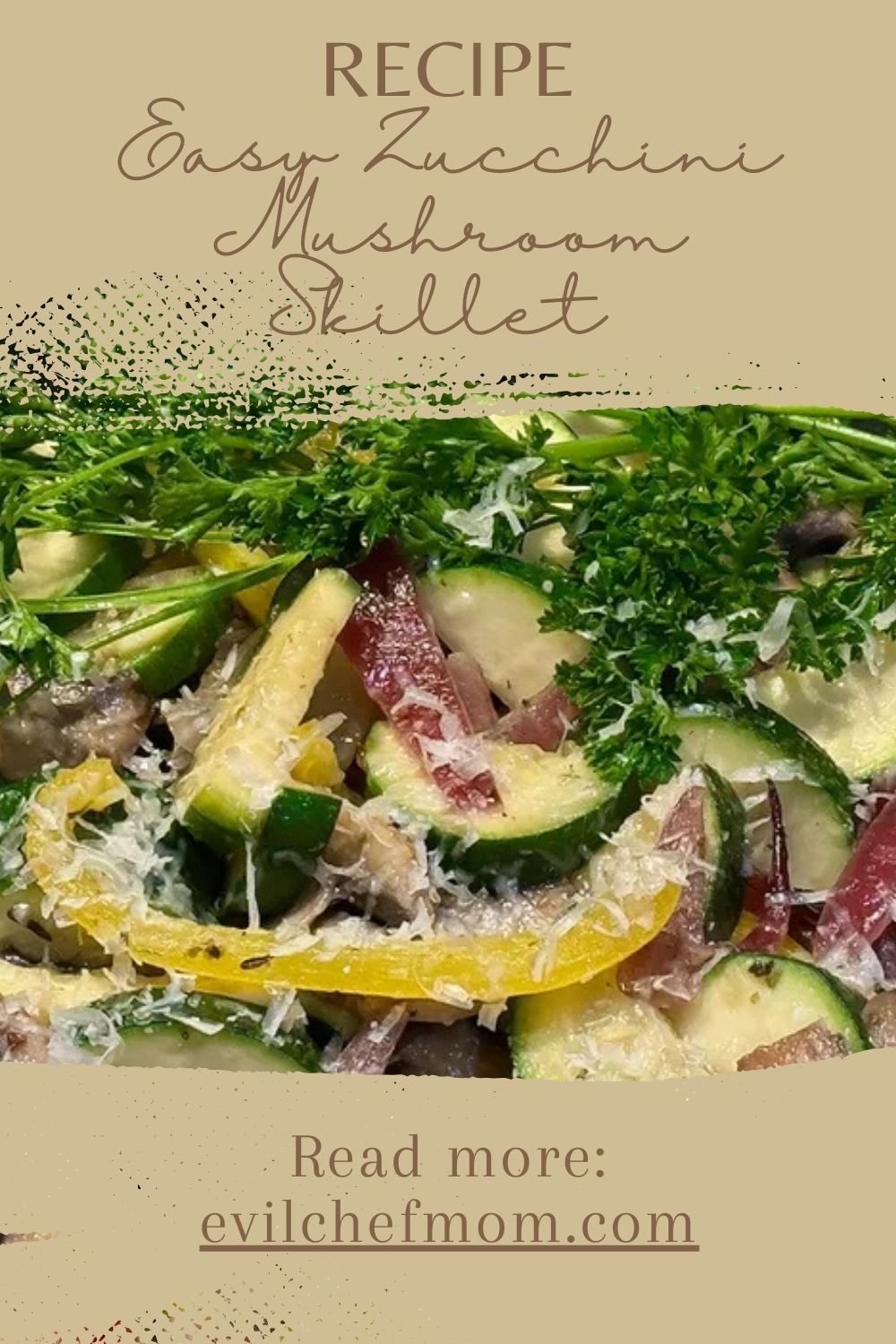 Easy Zucchini Mushroom Skillet