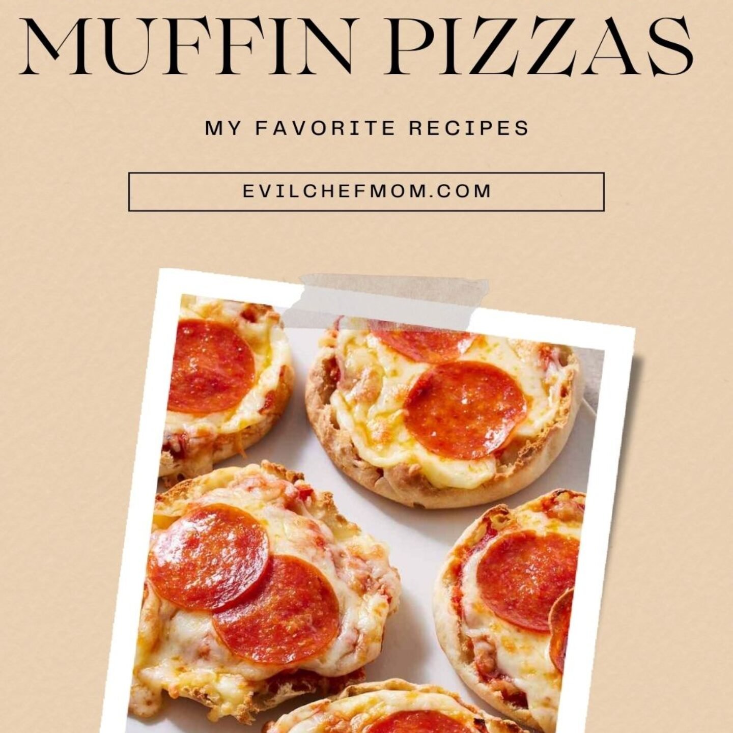 Fast English Muffin Pizzas