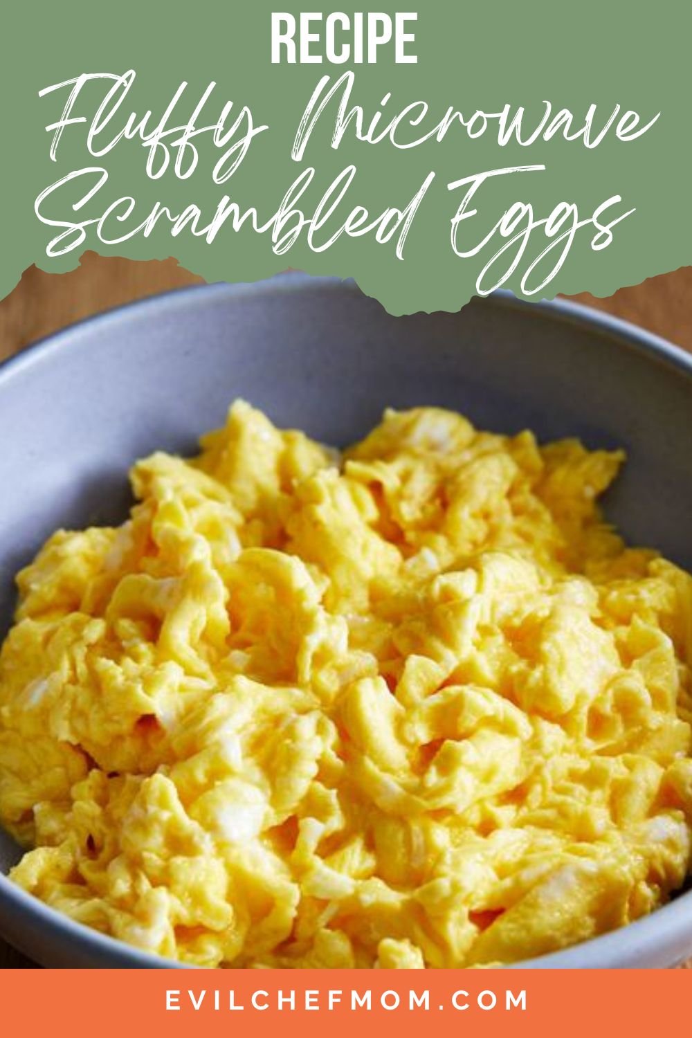 Fluffy Microwave Scrambled Eggs