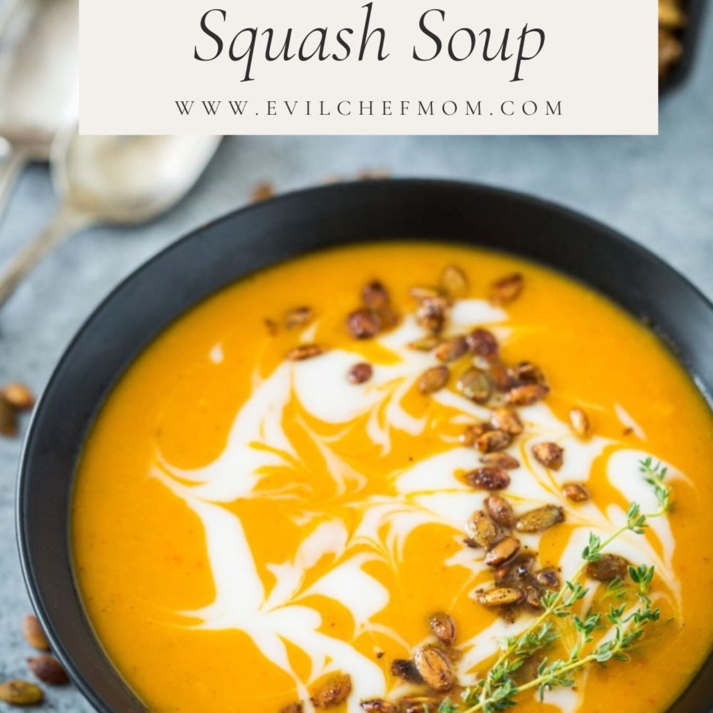 Harissa Butternut Squash Soup