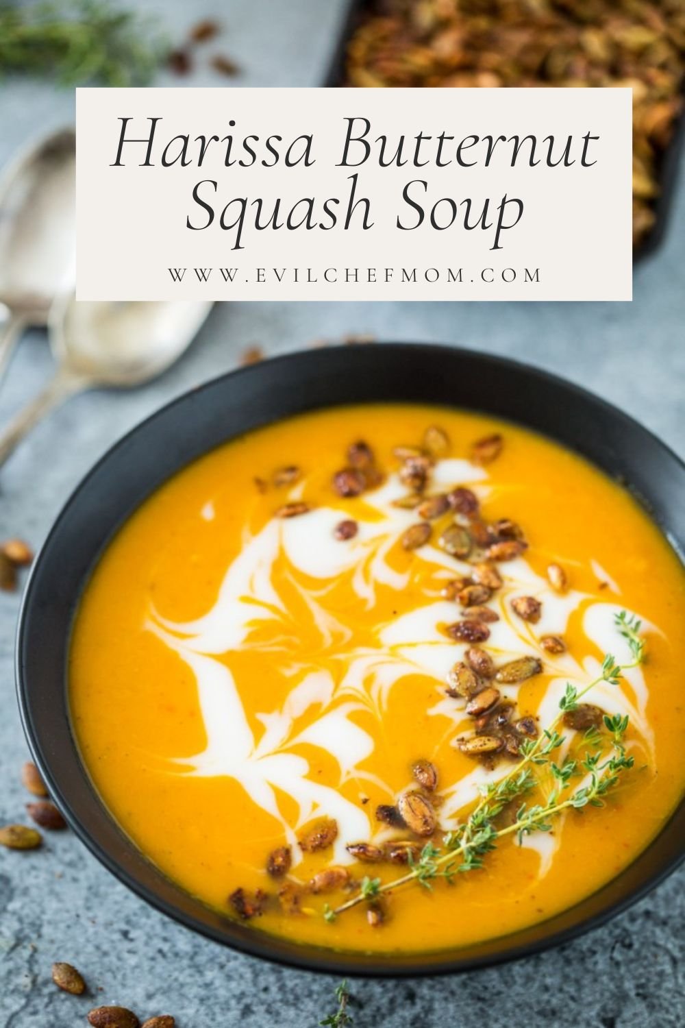Harissa Butternut Squash Soup