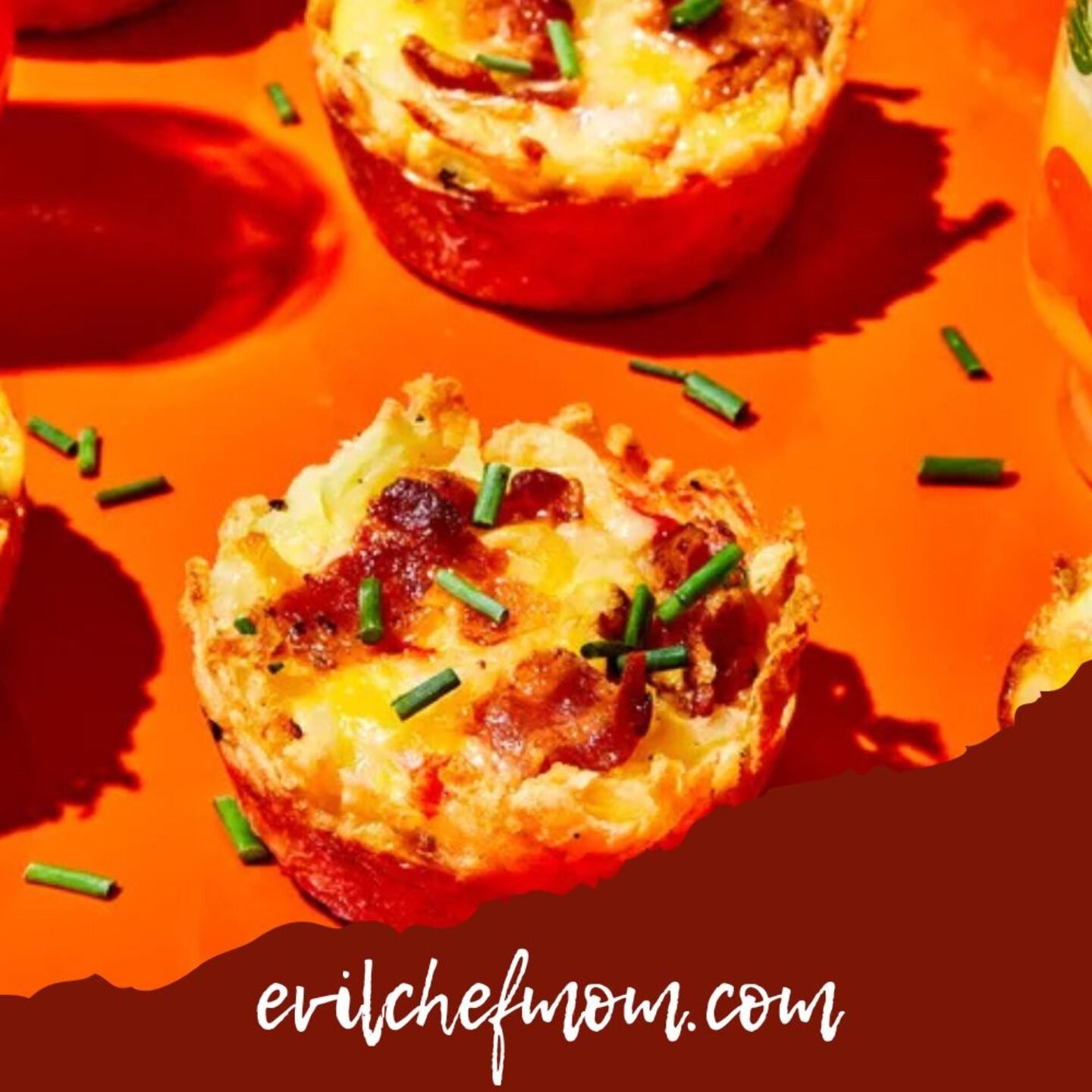 Hash Brown and Bacon Omelet Cups