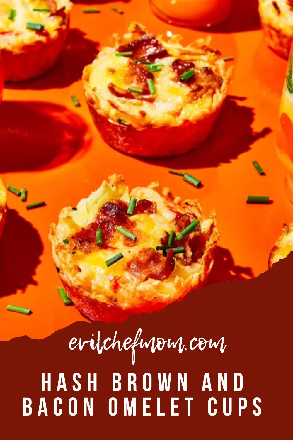 Hash Brown and Bacon Omelet Cups