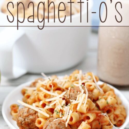 Homemade Spaghetti-O's