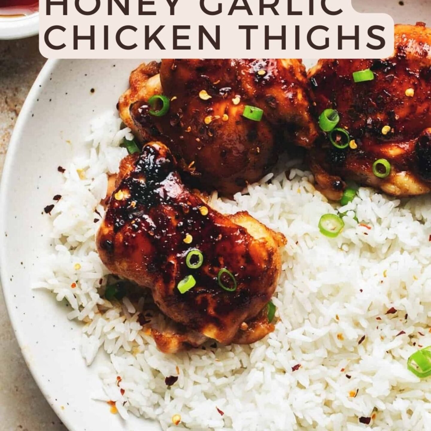 Honey Garlic Chicken Thighs