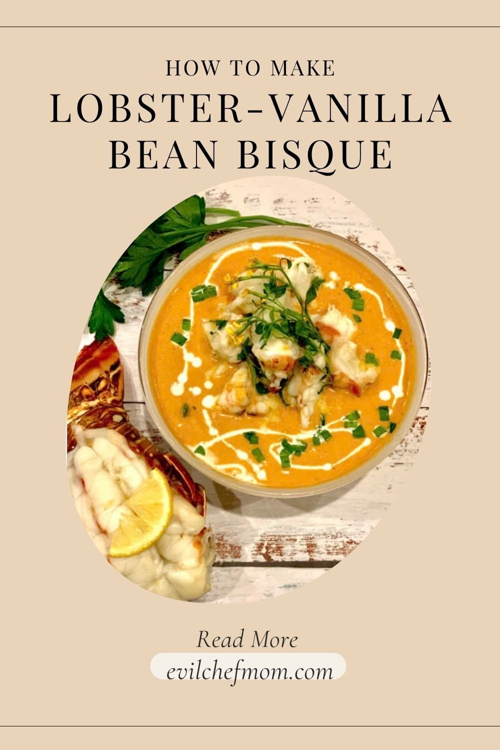 Lobster-Vanilla Bean Bisque