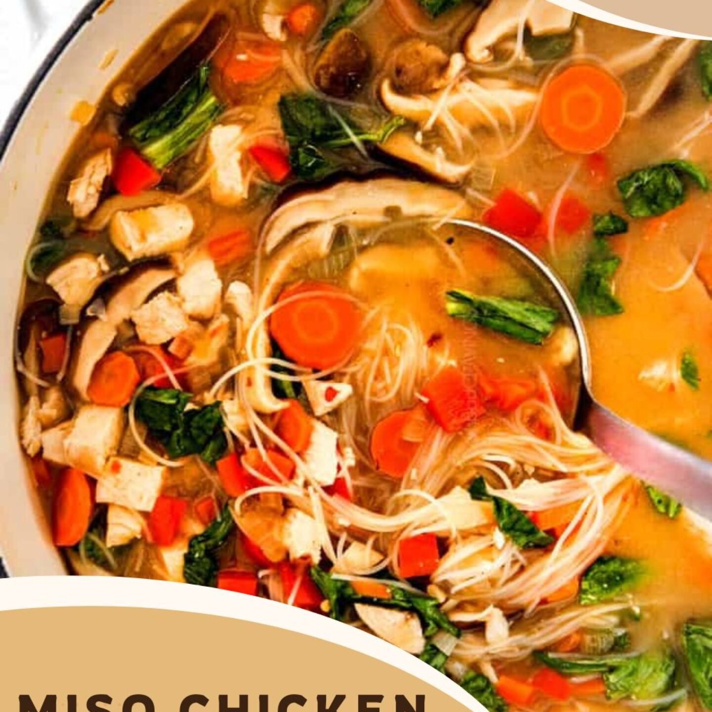 Miso Chicken Noodle Soup