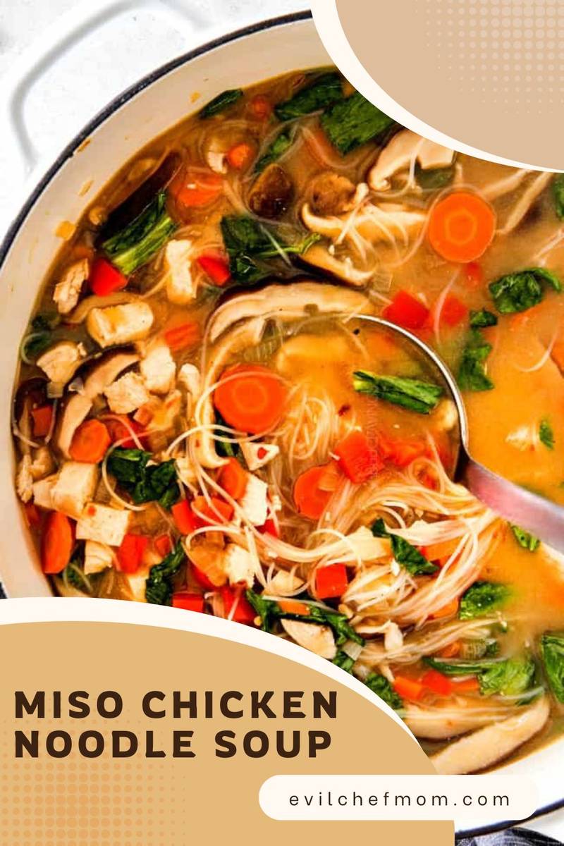 Miso Chicken Noodle Soup