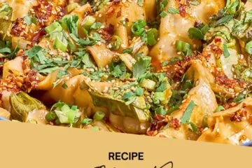 One Pan Dumpling Dinner