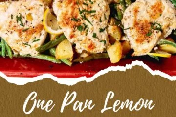One Pan Lemon Garlic Parmesan Chicken