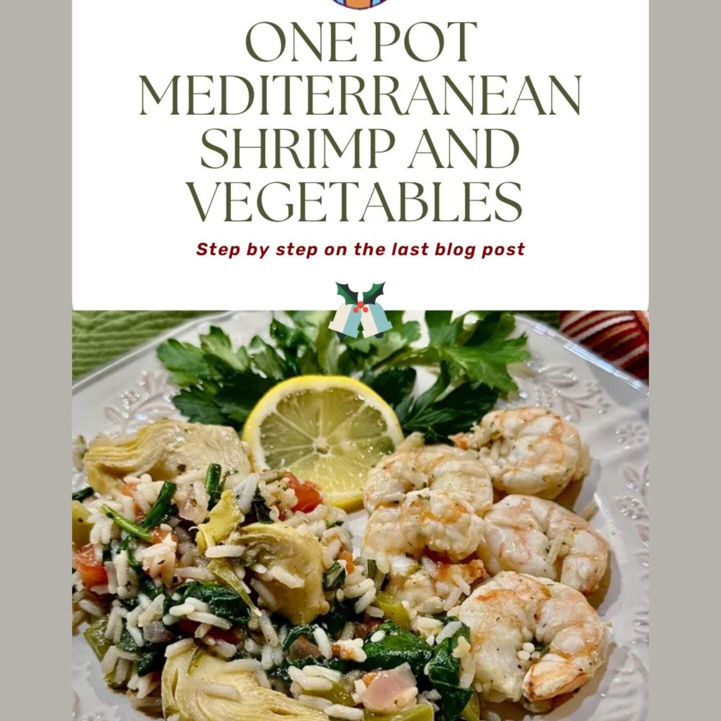 One Pot Mediterranean Shrimp and Vegetables