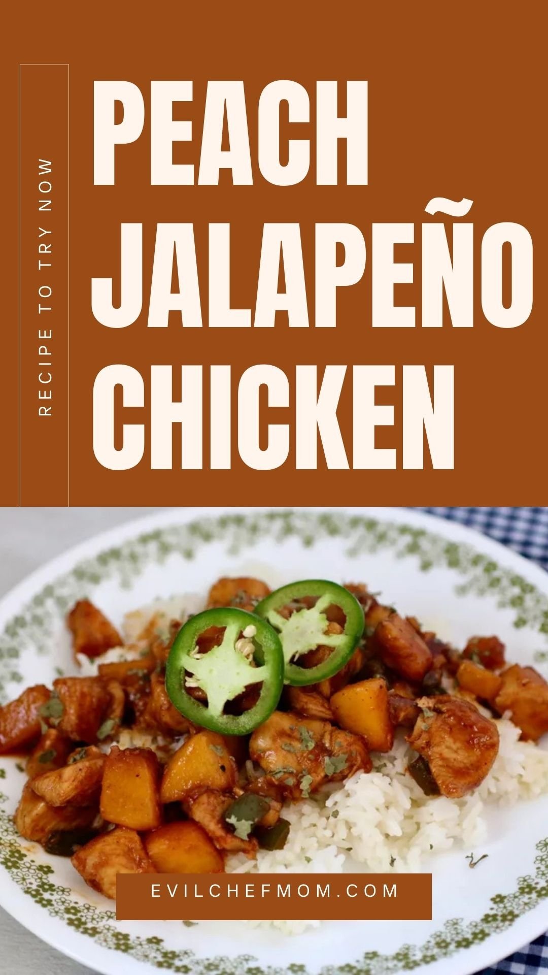 Peach Jalapeño Chicken