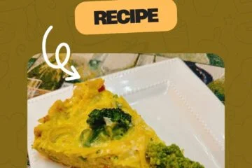 Pesto Spaghetti Frittata
