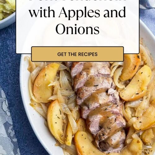 Pork Tenderloin with Apples and Onions
