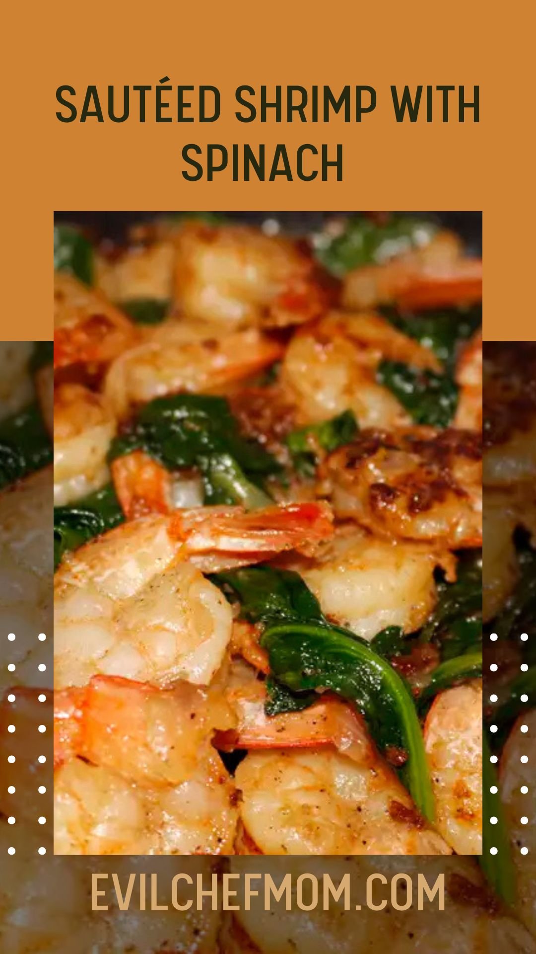Sautéed Shrimp with Spinach