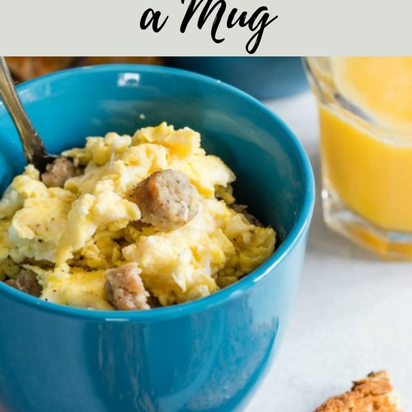 Scrambled Eggs in a Mug
