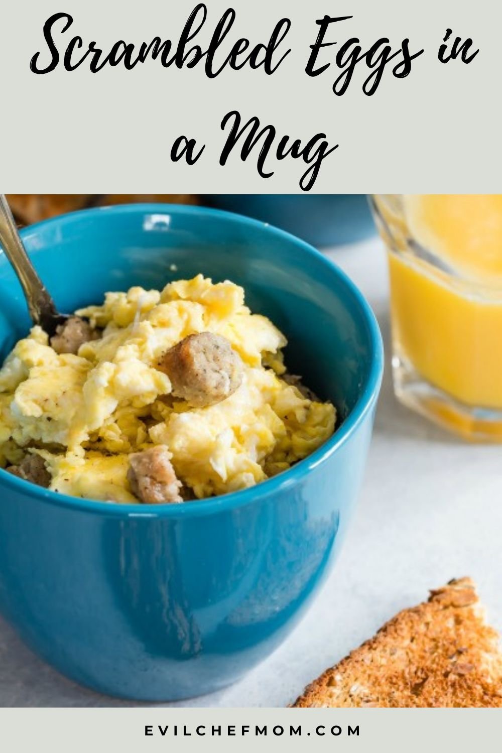 Scrambled Eggs in a Mug