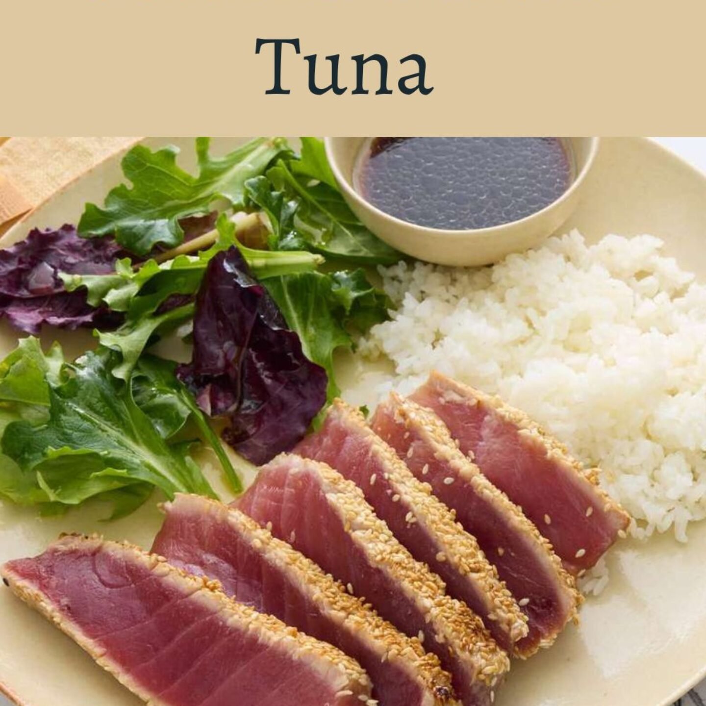 Sesame-Seared Tuna