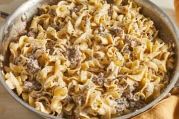 Simple Beef Stroganoff